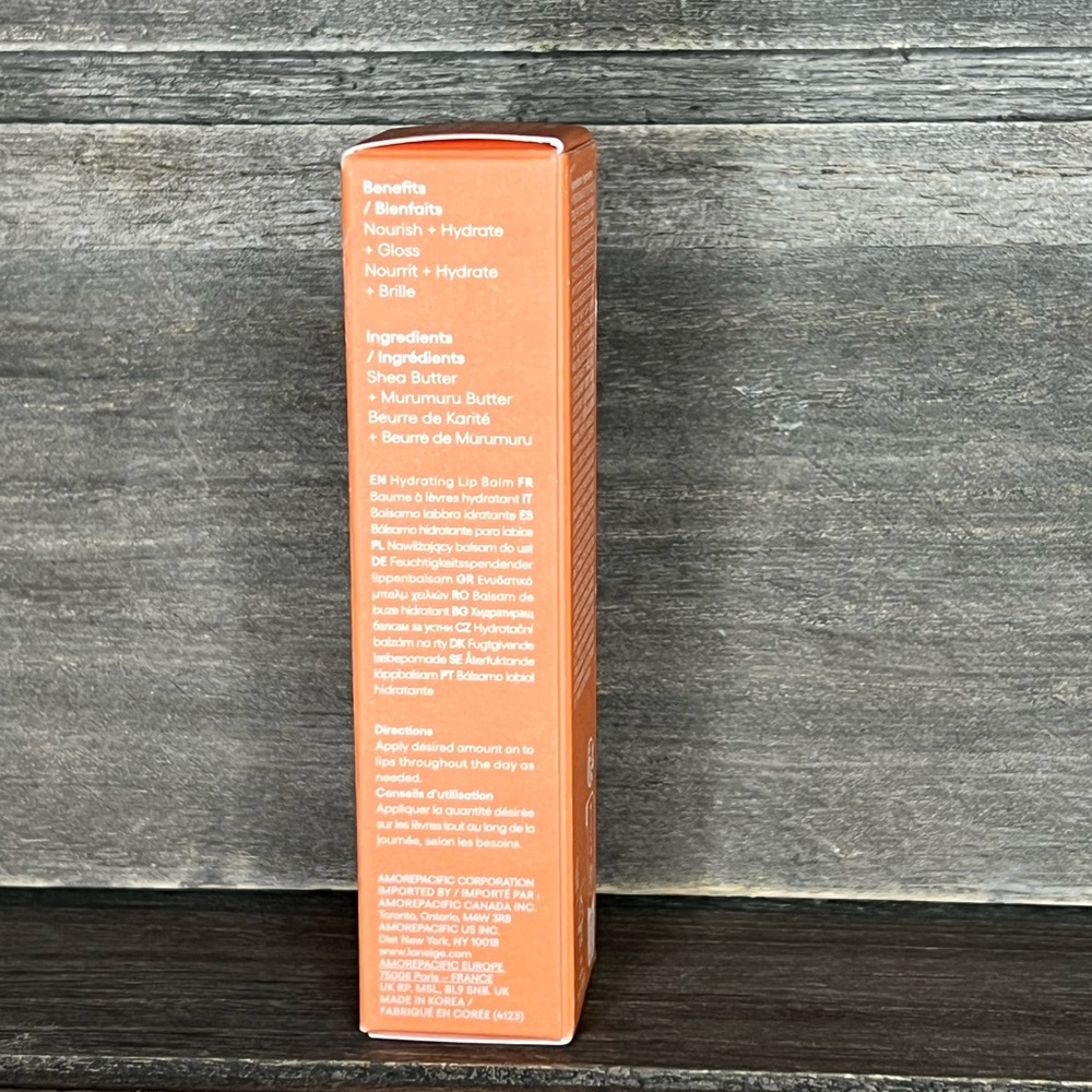 LANEIGE Lip Glowy Balm - Peach Iced Tea Orange - Picture 2 of 8
